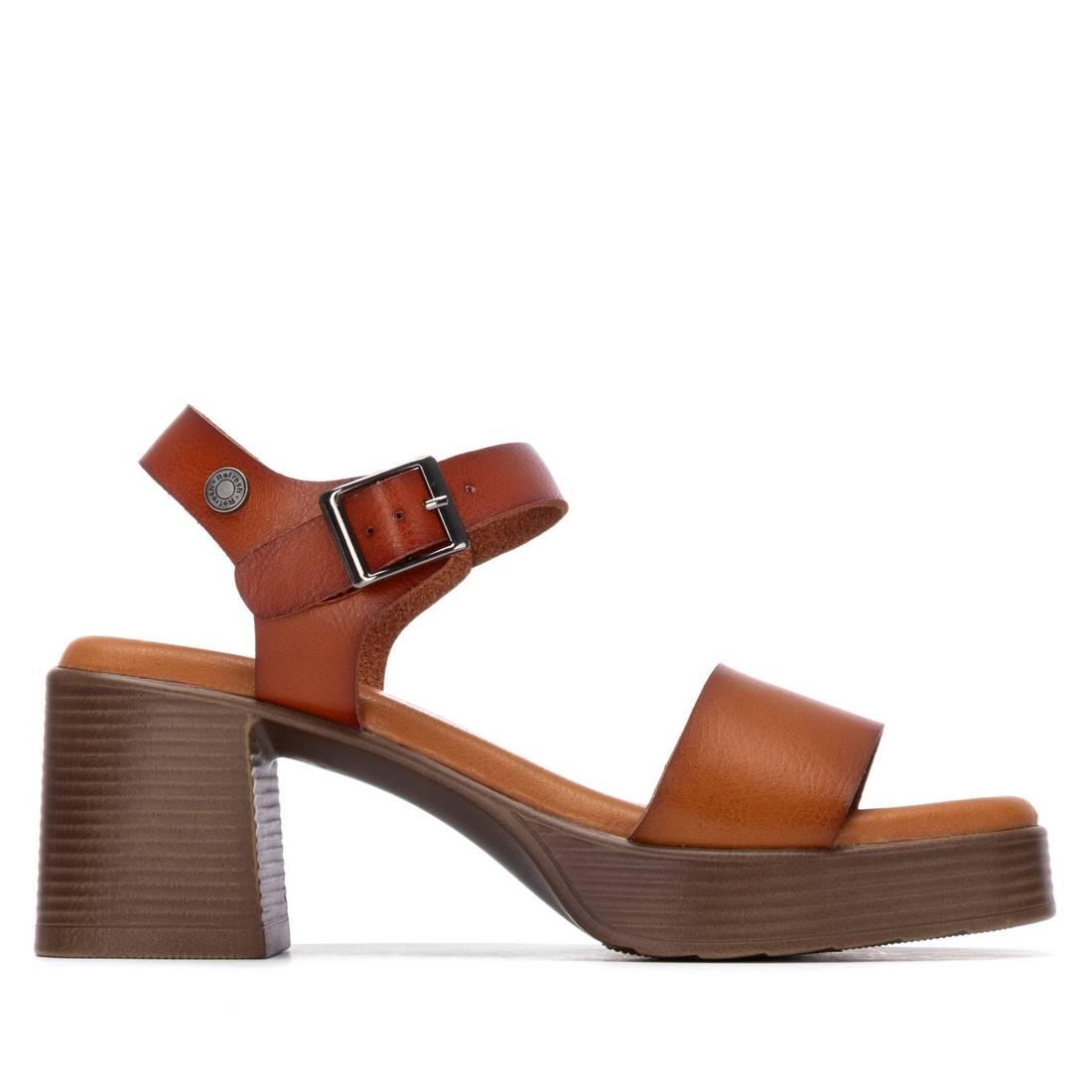 Sandalia de mujer con tacón Refresh 17509702