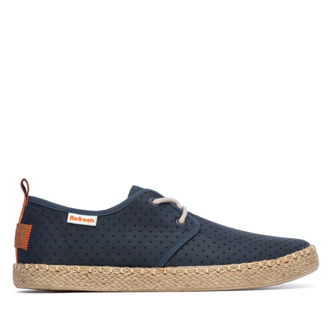 Zapatilla de hombre plano Refresh 17556002