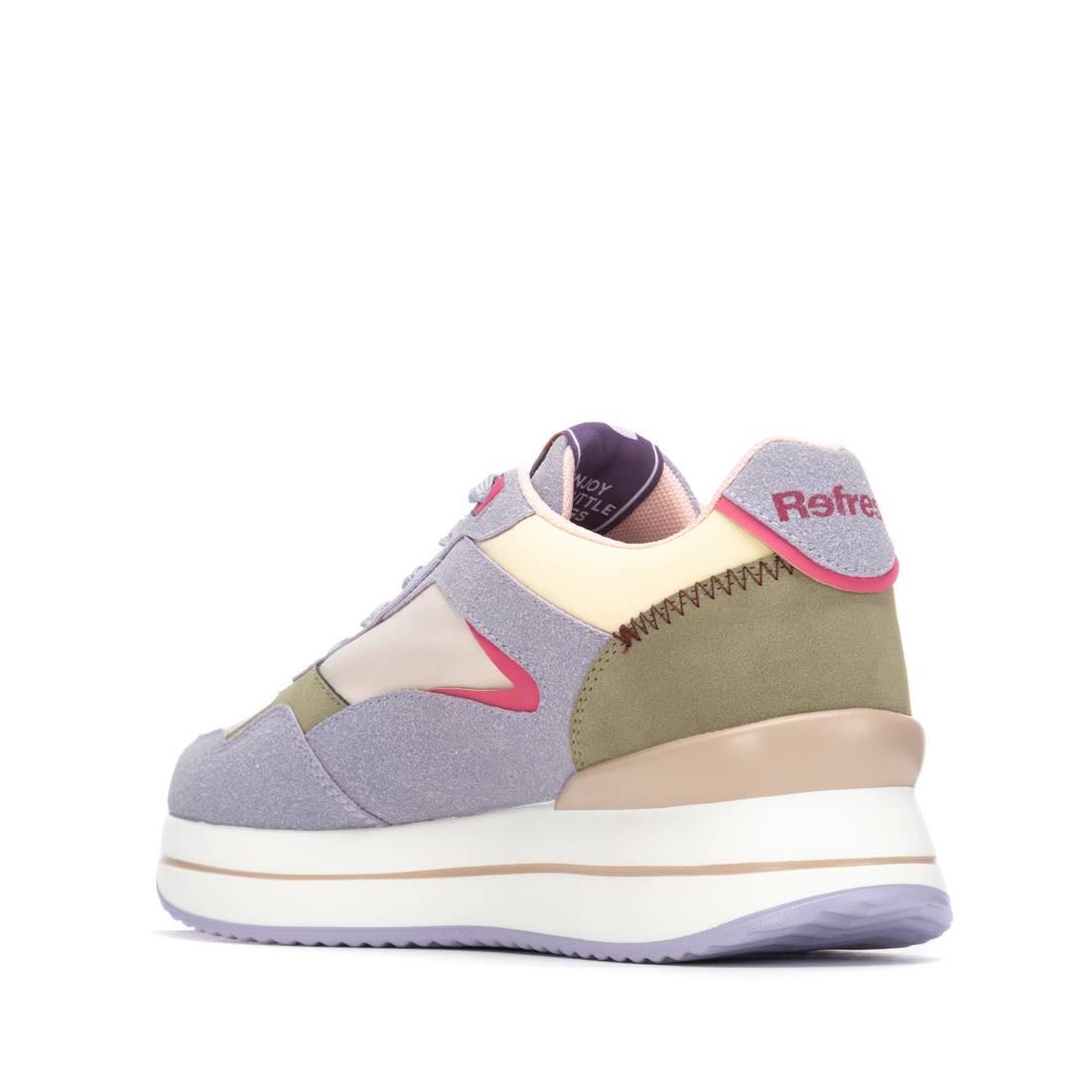 Zapatilla de mujer plano Refresh 17514801